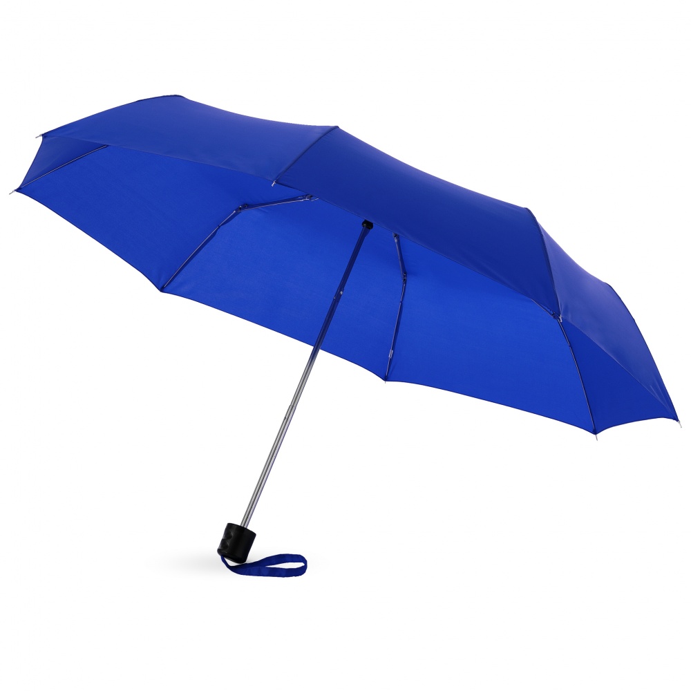Ida 21.5" foldable umbrella, royal blue