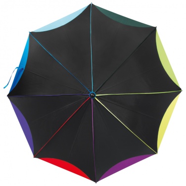Beautiful rainbow umbrella, multicolor