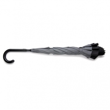 Reversible windproof  umbrella 23”, grey
