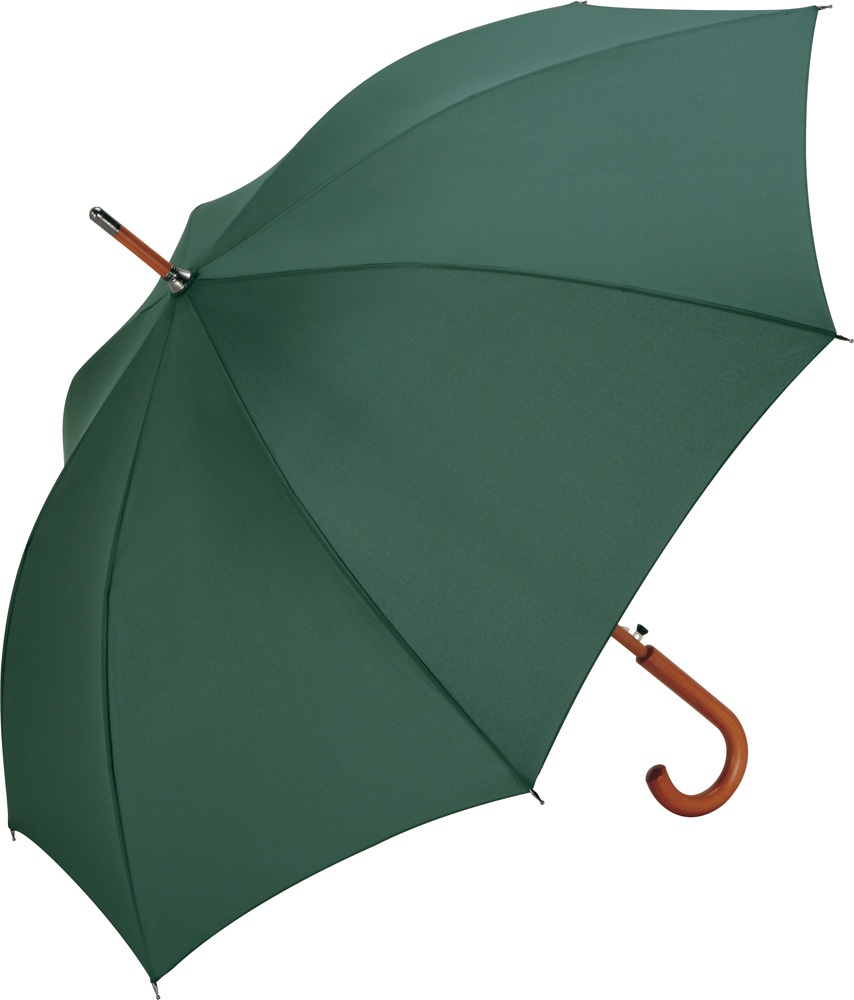 Woodshaft regular AC  umbrella, green