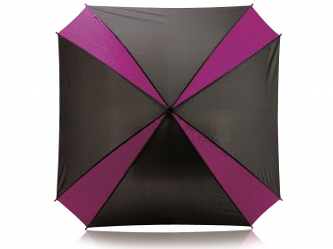 Colorful Saint Tropez umbrella, purple/black