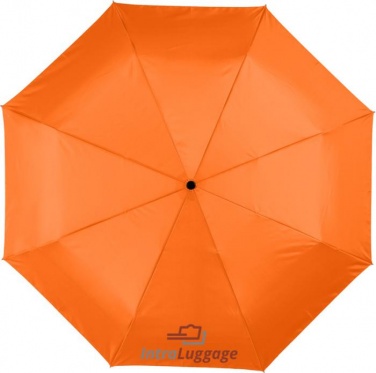 21.5" Alex 3-section auto open and close umbrella, orange