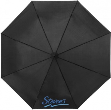 Ida 21.5" foldable umbrella, black