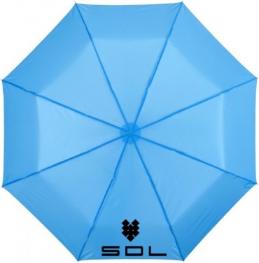 Ida 21.5" foldable umbrella, process blue