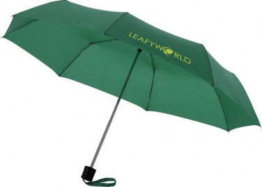 Ida 21.5" foldable umbrella, green