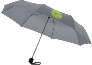 21,5'' Ida 3-section umbrella, grey