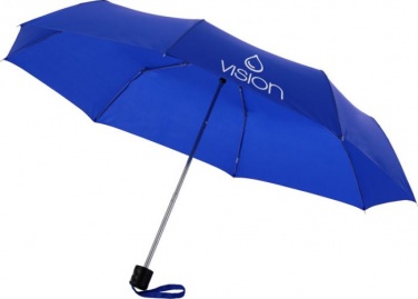 Ida 21.5" foldable umbrella, royal blue