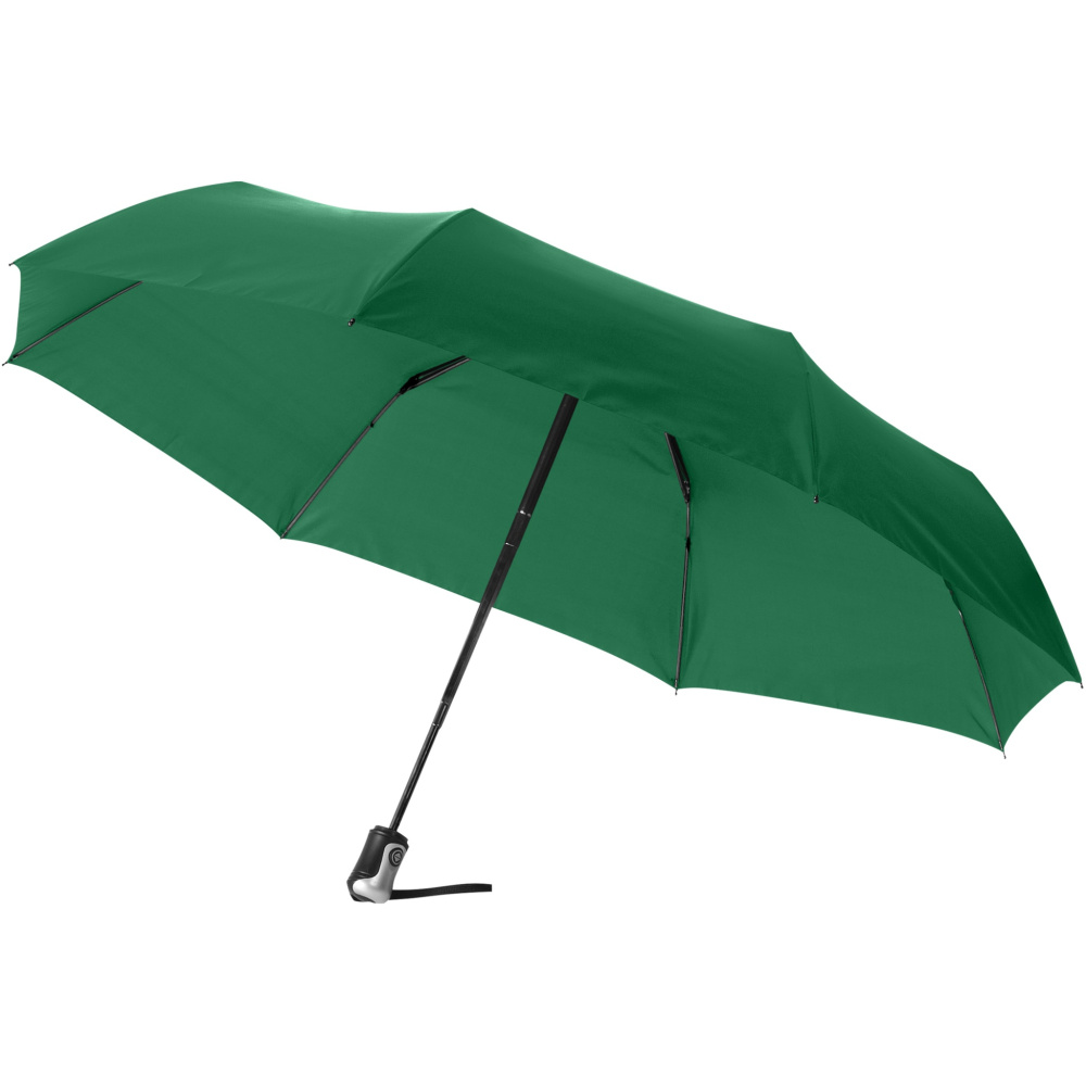 Alex 21.5" foldable auto open/close umbrella, Green, colour variant