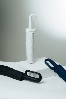 Yara 21" AWARE™ RPET solid colour umbrella with carabiner