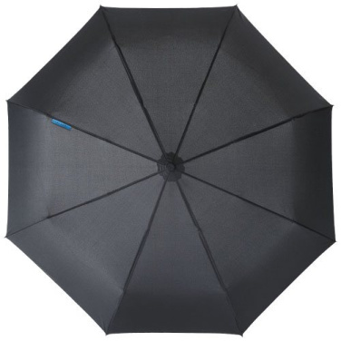 Trav 21.5" foldable auto open/close umbrella, Solid black, product image (1)