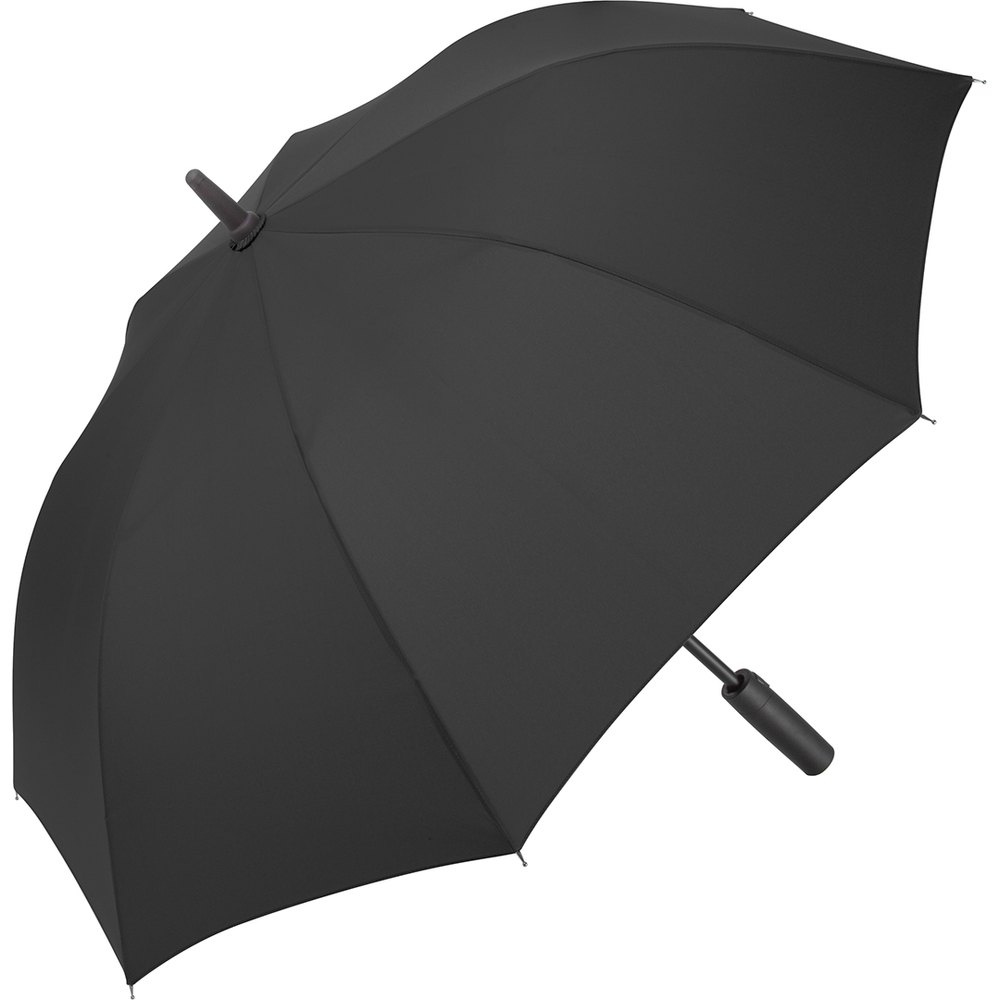 FARE tormikindel automaatne vihmavari Windproof PLUS 105 cm logoga, must – tootefoto