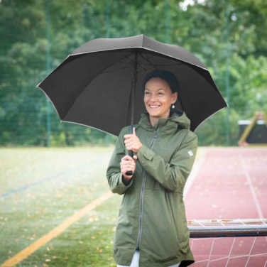 FARE® AC helkurpaelaga automaatne vihmavari klaaskiudvarrega logoga, must – detailvaade 2