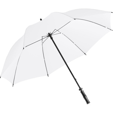 FARE klaaskiust golfivihmavari kahele 130 cm logoga, valge – detailvaade 2