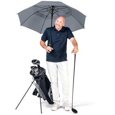 FARE Fibermatic XL Vent ventilatsiooniga automaatne golfivihmavari, hall logoga – detailvaade 8