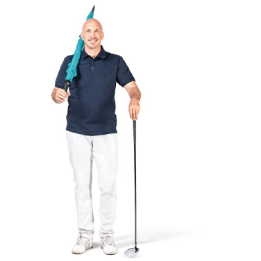 FARE Fibermatic XL Vent ventilatsiooniga automaatne golfivihmavari logoga, petrool – detailvaade 10