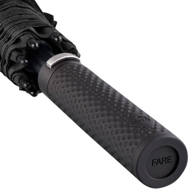 FARE Fibermatic XL Vent ventilatsiooniga automaatne golfivihmavari logoga, must – detailvaade 7
