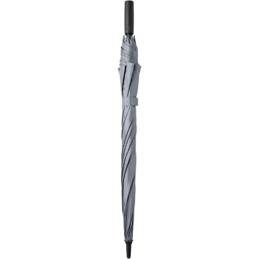 FARE tormikindel automaatne golfivihmavari Windproof PLUS 133 cm logoga, hall – detailvaade 4