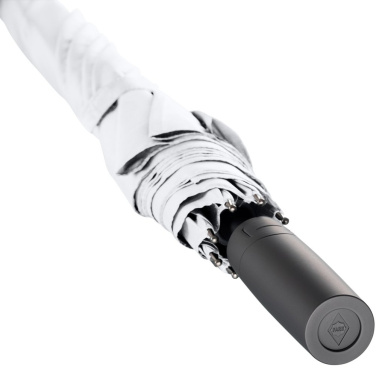FARE tormikindel automaatne golfivihmavari Windproof PLUS 133 cm logoga, valge – detailvaade 5