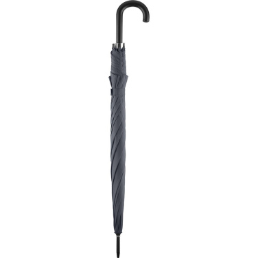 FARE automaatne golfivihmavari konksukäepidemega 122 cm logoga, hall – detailvaade 5