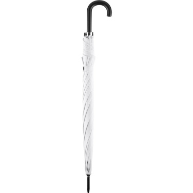 FARE automaatne golfivihmavari konksukäepidemega 122 cm logoga, valge – detailvaade 5