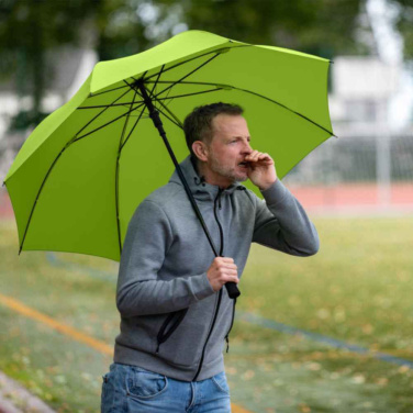 FARE soodne automaatne golfivihmavari pehme käepidemega 120 cm logoga, laimiroheline – detailvaade 6