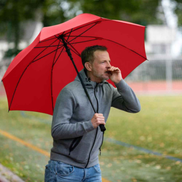 FARE soodne automaatne golfivihmavari pehme käepidemega 120 cm logoga, punane – detailvaade 6