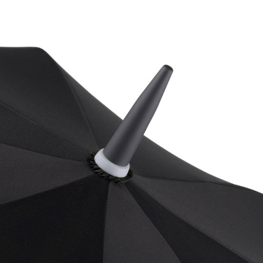 FARE® Style värviliste detailidega automaatne golfivihmavari logoga, must-hall – detailvaade 9