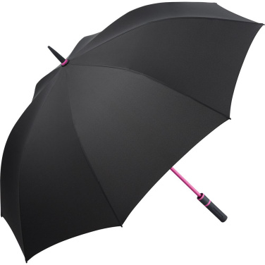 FARE® Style värviliste detailidega automaatne golfivihmavari logoga, must-magenta – detailvaade 7