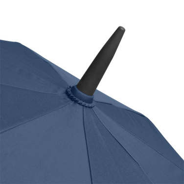 FARE® Doubleface XL Vent kahevärviline ventilatsiooniga golfivihmavari logoga, tumesinine (waterSAVE®) / must – detailvaade 10