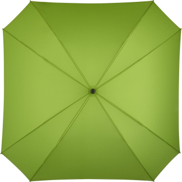 FARE Jumbo® XL Square Color ruudukujuline golfivihmavari logoga, laimiroheline – tootefoto