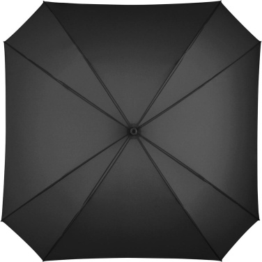 FARE Jumbo® XL Square Color ruudukujuline golfivihmavari logoga, must – tootefoto