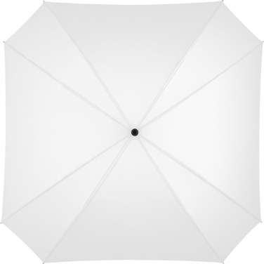 FARE Jumbo® XL Square Color ruudukujuline golfivihmavari logoga, valge – tootefoto