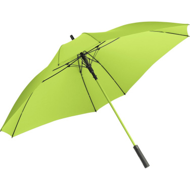 FARE Jumbo® XL Square Color ruudukujuline golfivihmavari logoga, laimiroheline – detailvaade 4