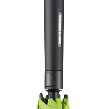 FARE Jumbo® XL Square Color ruudukujuline golfivihmavari logoga, laimiroheline – detailvaade 7