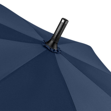 FARE® Carbon UltraLight ülikerge golfivihmavari UV-kaitsega logoga, tumesinine – detailvaade 8