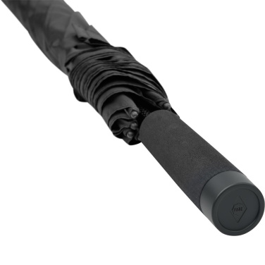 FARE® Carbon UltraLight ülikerge golfivihmavari UV-kaitsega logoga, must – detailvaade 6