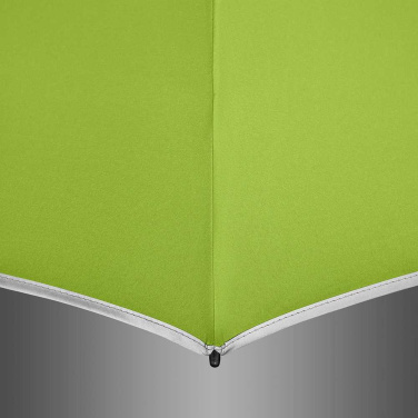 FARE® Windmatic® helkurpaelaga keskmine automaatne vihmavari logoga, laimiroheline (waterSAVE®) – detailvaade 8