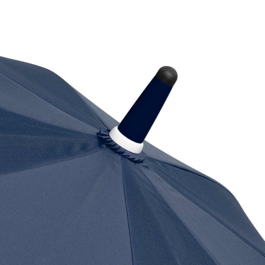 FARE® Whiteline valgete detailidega keskmine automaatne vihmavari logoga, tumesinine – detailvaade 5