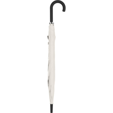 FARE® Collection tormikindel automaatne vihmavari Teflon™ kattega logoga, naturaalvalge (waterSAVE®) – detailvaade 3