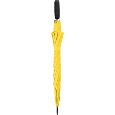 FARE soodne automaatne vihmavari Windproof 100 cm logoga, kollane – detailvaade 5