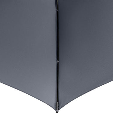 FARE soodne automaatne vihmavari Windproof 100 cm logoga, hall – detailvaade 8