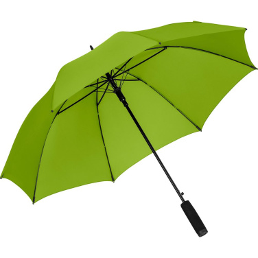 FARE soodne automaatne vihmavari Windproof 100 cm logoga, laimiroheline – detailvaade 4