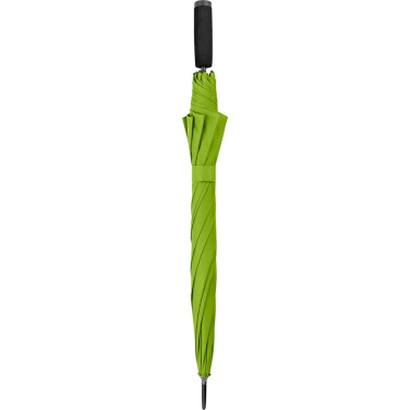 FARE soodne automaatne vihmavari Windproof 100 cm logoga, laimiroheline – detailvaade 5