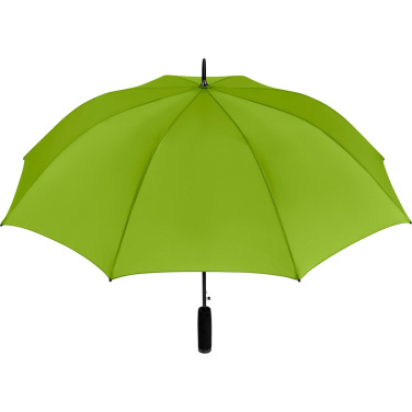 FARE soodne automaatne vihmavari Windproof 100 cm logoga, laimiroheline – detailvaade 9