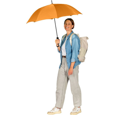 FARE soodne automaatne vihmavari Windproof 100 cm logoga, oranž – detailvaade 3