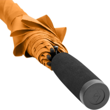 FARE soodne automaatne vihmavari Windproof 100 cm logoga, oranž – detailvaade 6