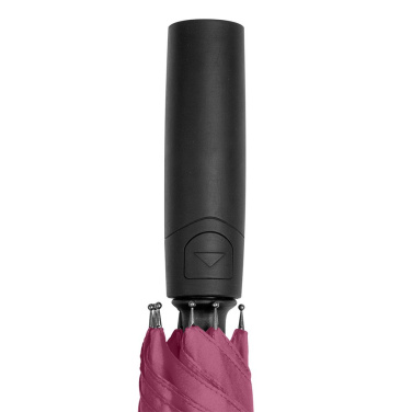 FARE tormikindel automaatne vihmavari Windproof PLUS 105 cm logoga, bordoo – detailvaade 5