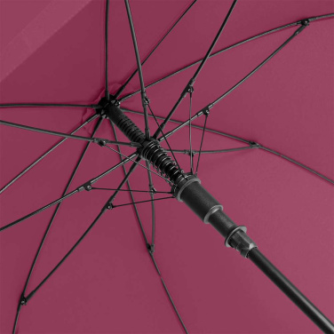 FARE tormikindel automaatne vihmavari Windproof PLUS 105 cm logoga, bordoo – detailvaade 7