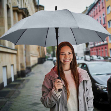 FARE tormikindel automaatne vihmavari Windproof PLUS 105 cm logoga, hall – detailvaade 3