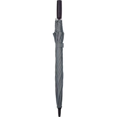 FARE tormikindel automaatne vihmavari Windproof PLUS 105 cm logoga, hall – detailvaade 5